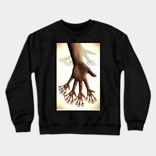 Fractal hand Crewneck Sweatshirt